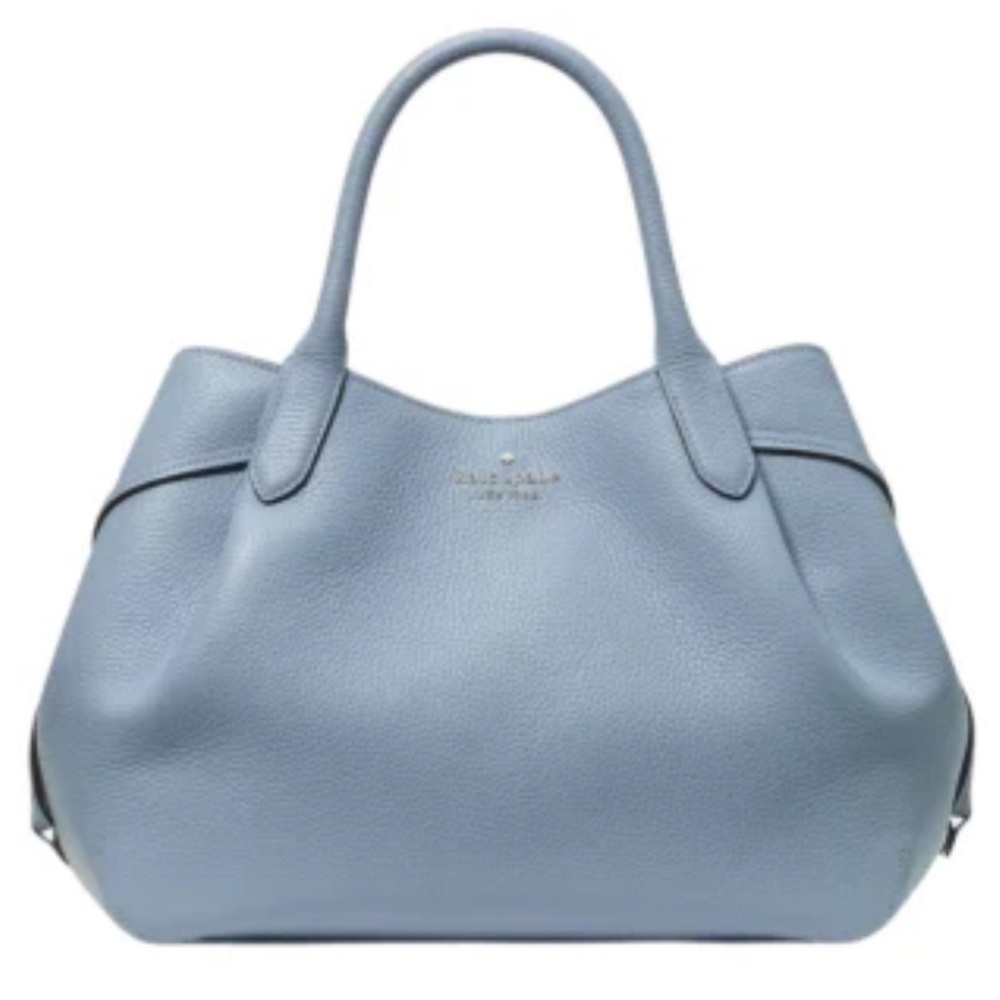 Kate Spade New York DUMPLING LARGE SATCHEL in Muted Blue NWT